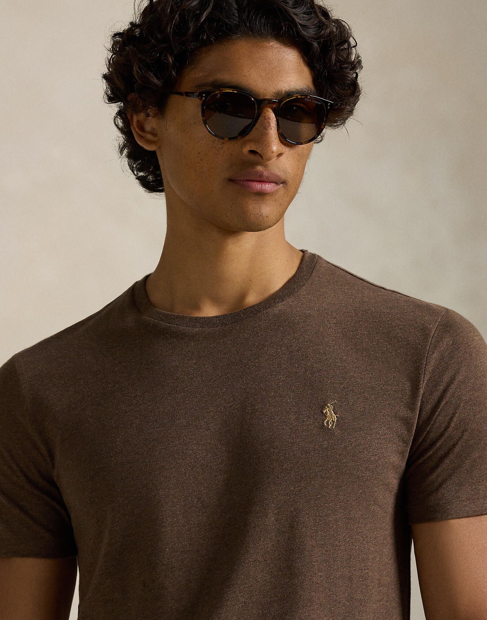 Custom Slim Fit Jersey Crewneck T-Shirt