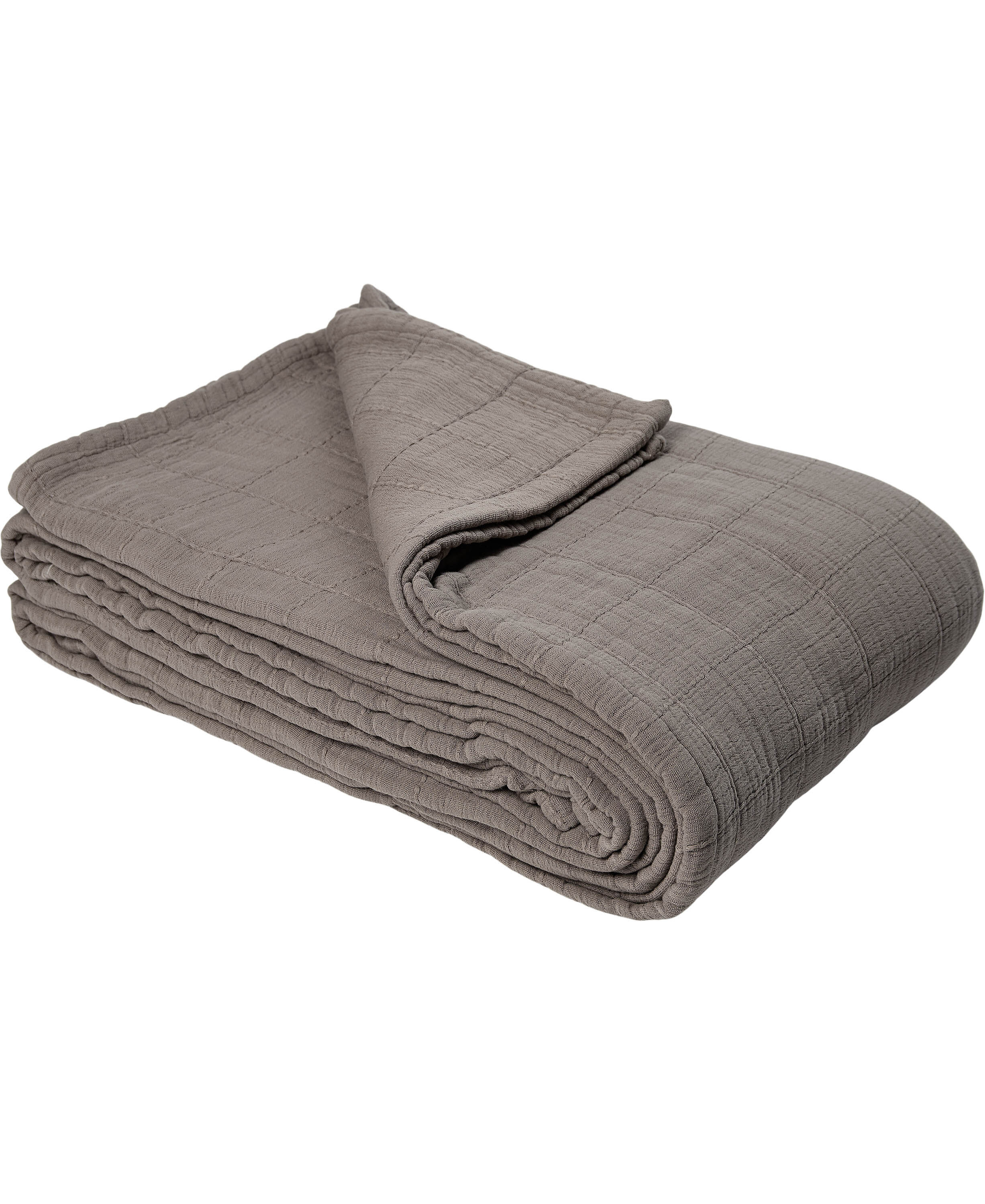 Cozy bedspread stonewashed