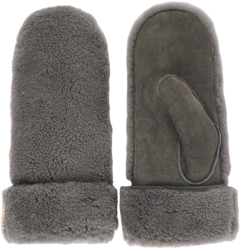 COLON - MITTENS - PALM OF SUEDE AND UPPER OF CURLY SHEARLING