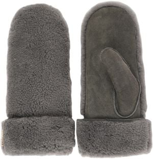 COLON - MITTENS - PALM OF SUEDE AND UPPER OF CURLY SHEARLING