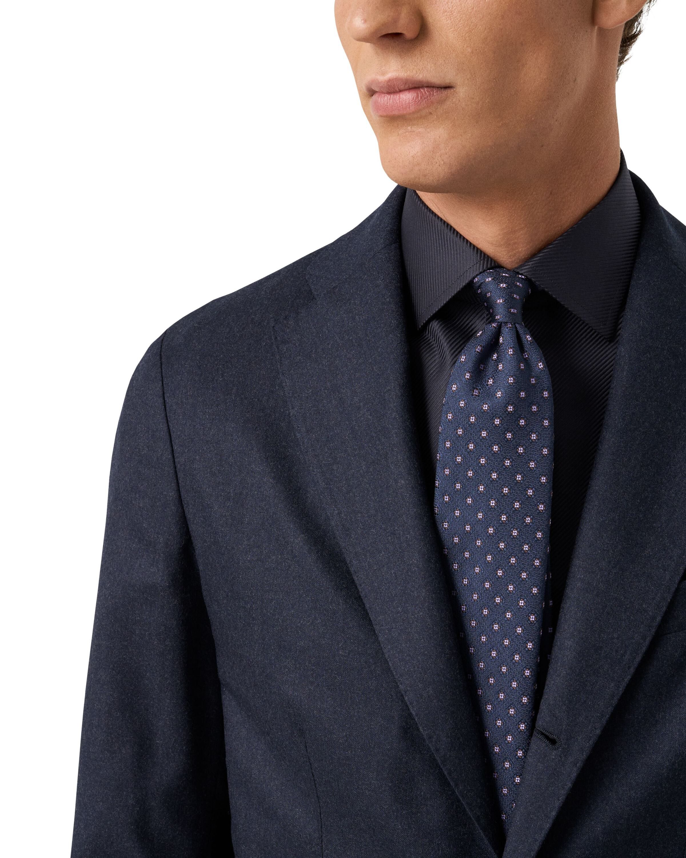 Slim Fit Houndstooth King Twill Shirt