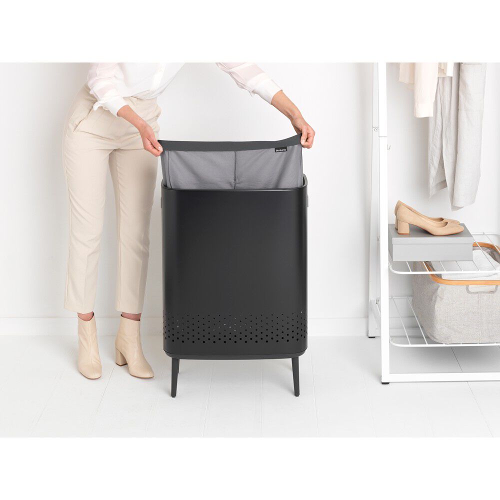 BO vasket&oslash;jsspand h&oslash;j 2 x 45 ltr. - Matt Black