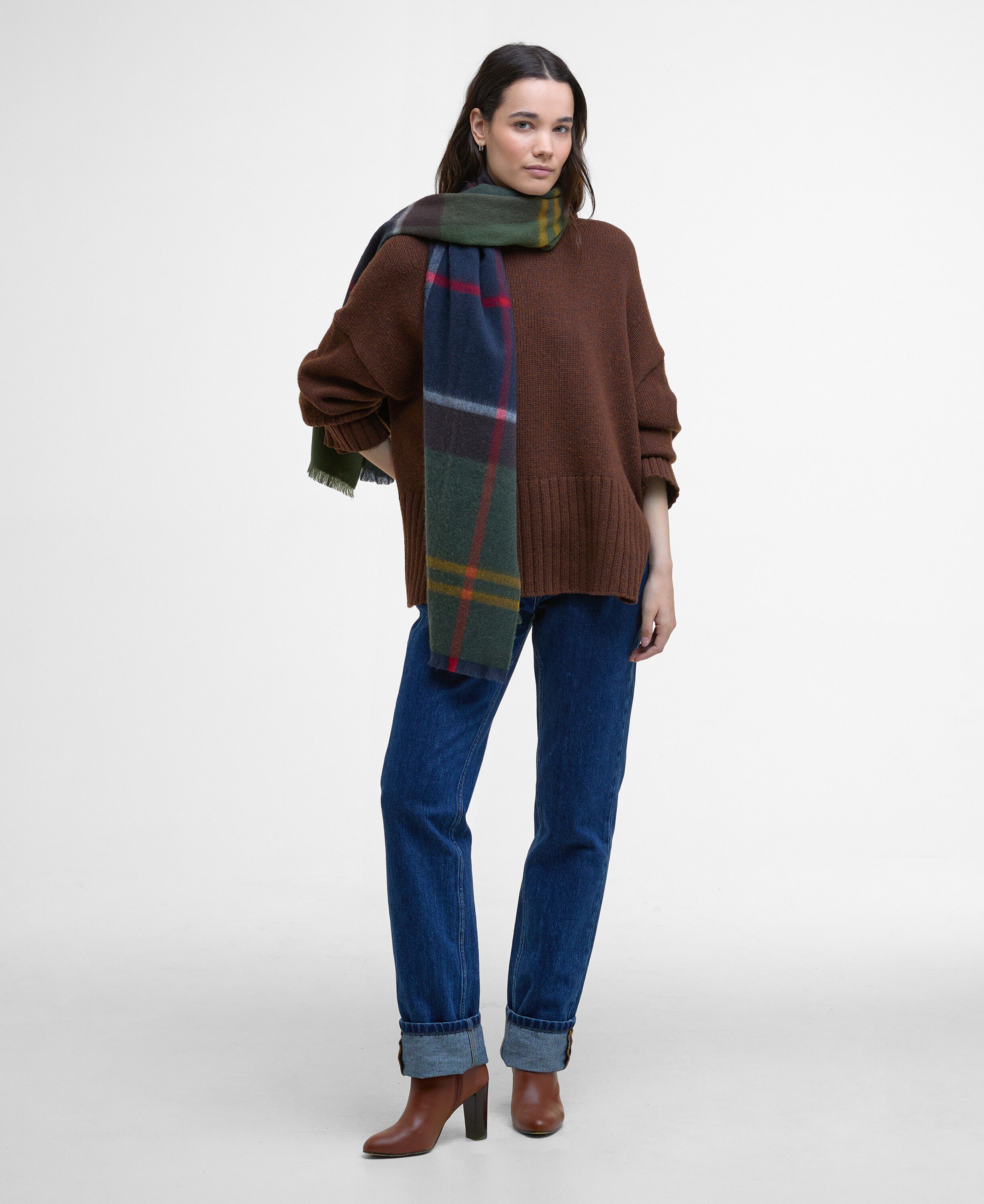 Barbour Rosefield Tartan Scarf