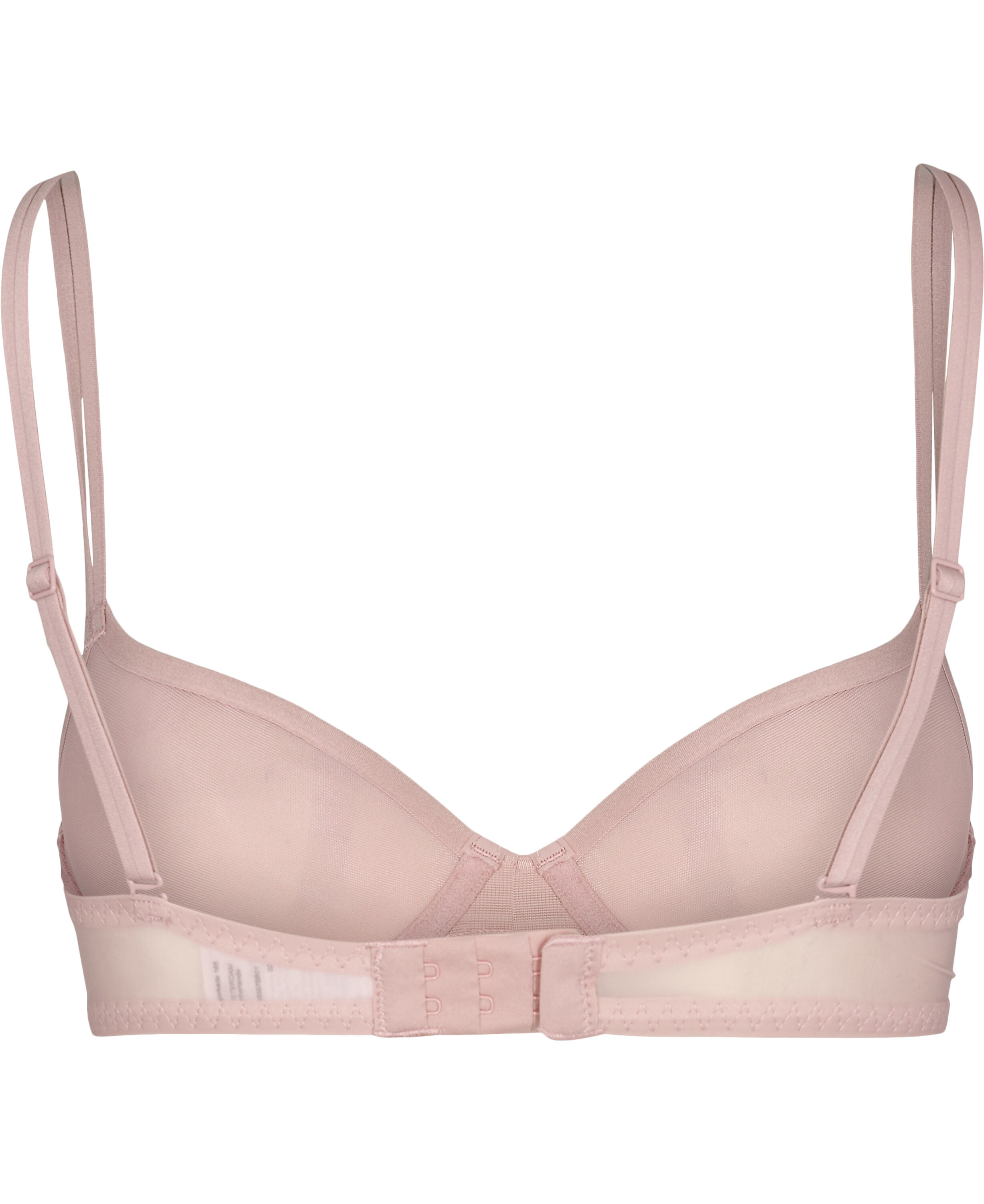 Lightly lined demi-plunge bra