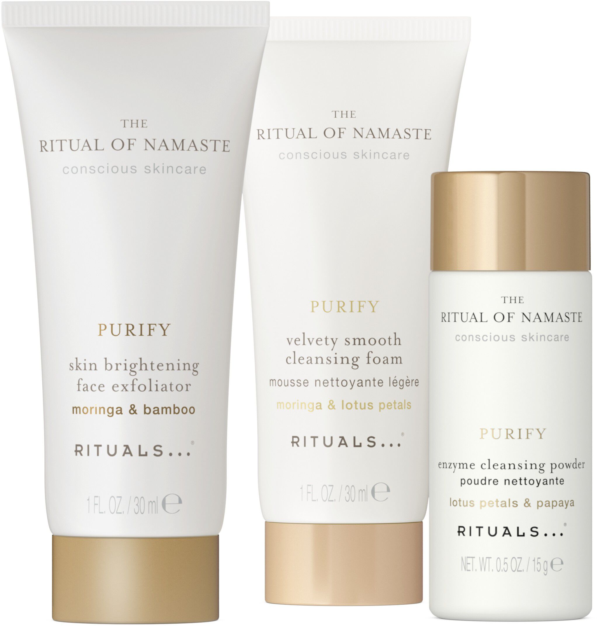 The Ritual of Namaste Skin Care Set - Cleanse