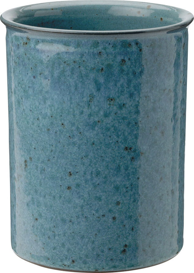 Redskapsförvaring, dammig blå, H 15, Ø12 cm