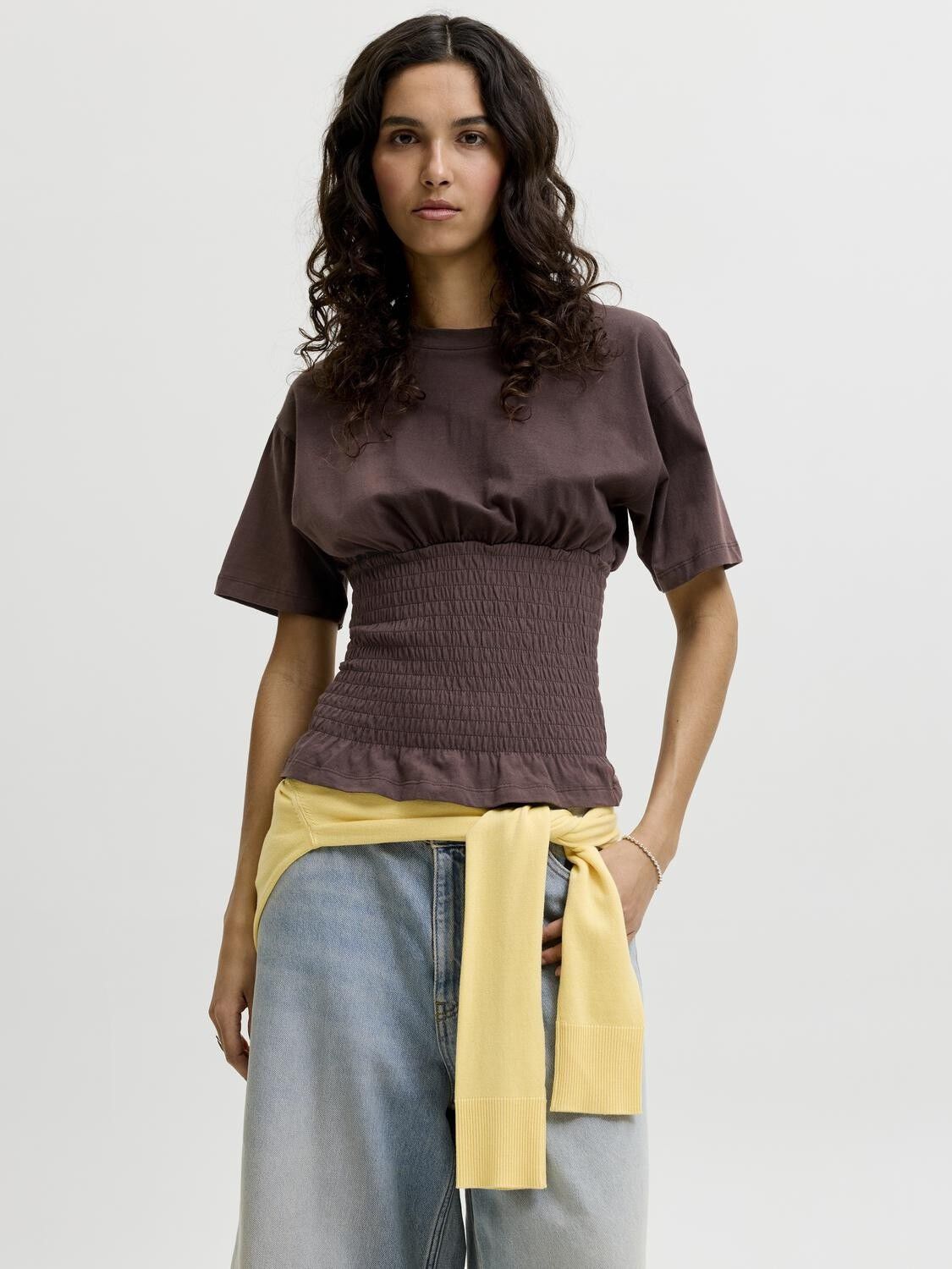 Jxevelyn Smock Ss Tee Jrs