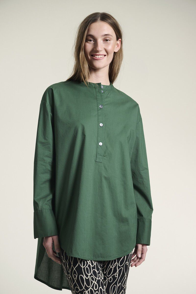 Core cotton tunika skjorte