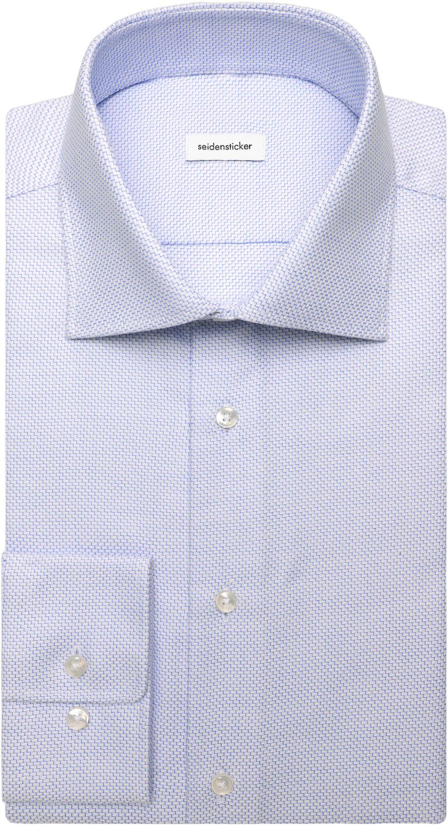 Business shirt Slim 1/1 Kent-Collar Structure