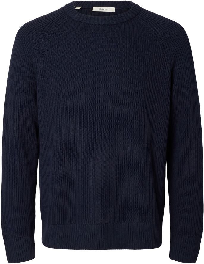 SLMBRAUN KNIT RIB CREW NECK NOOS