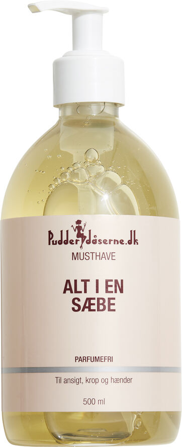 Pudderdåserne Alt i en Sæbe 500 ml