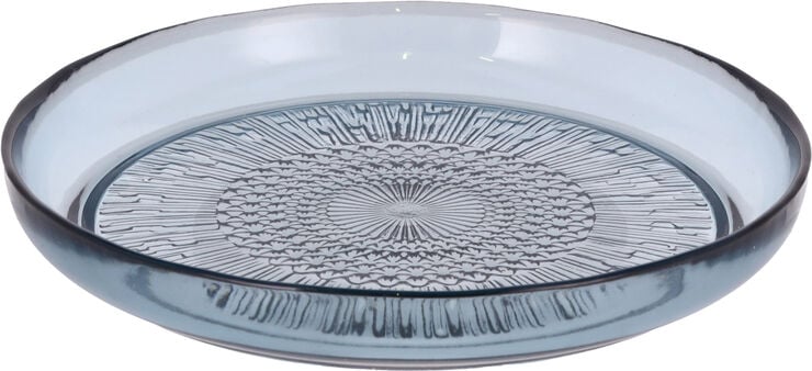 Glastallrik Kusintha 18 cm Blå