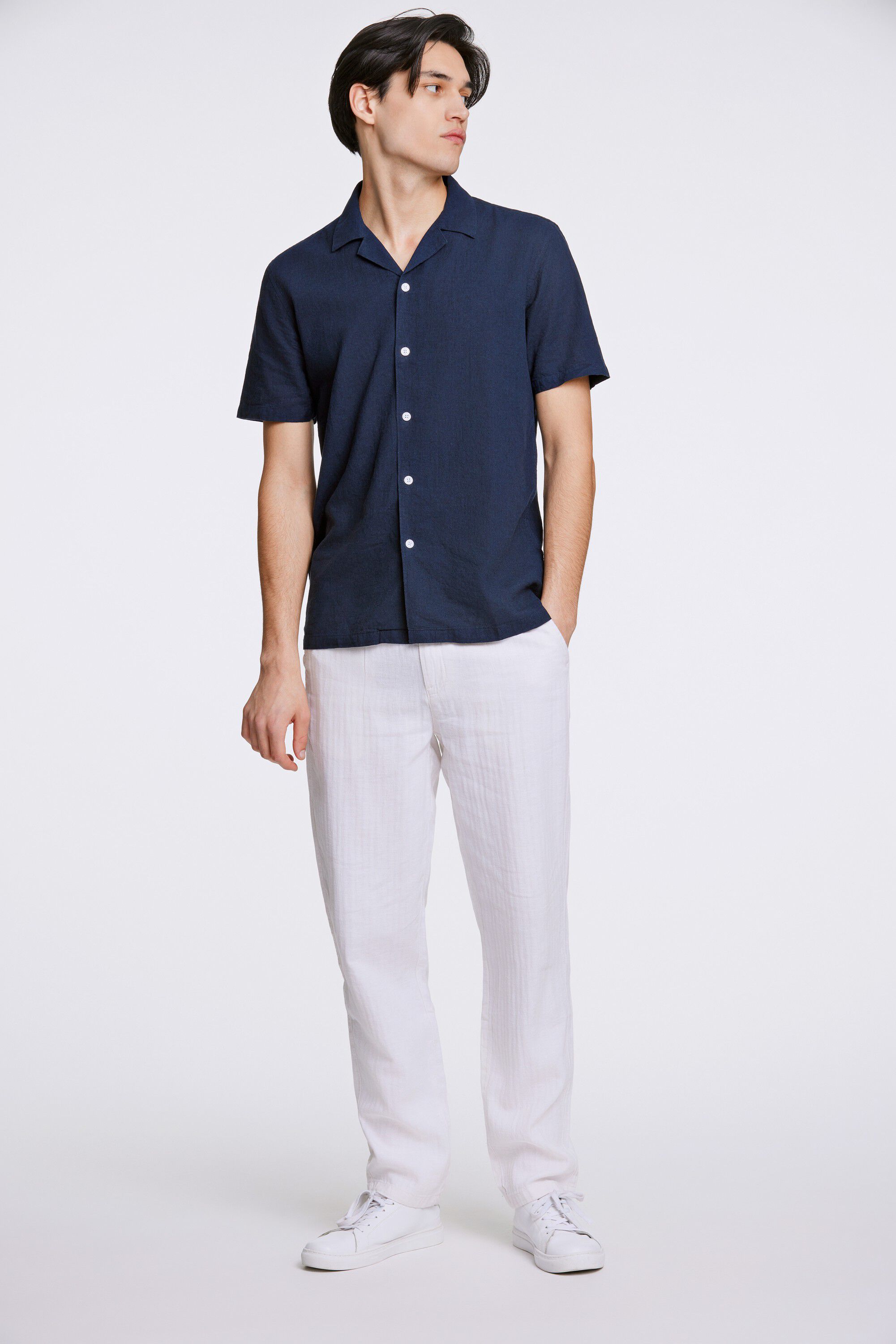 Casual linen blend resort S/S