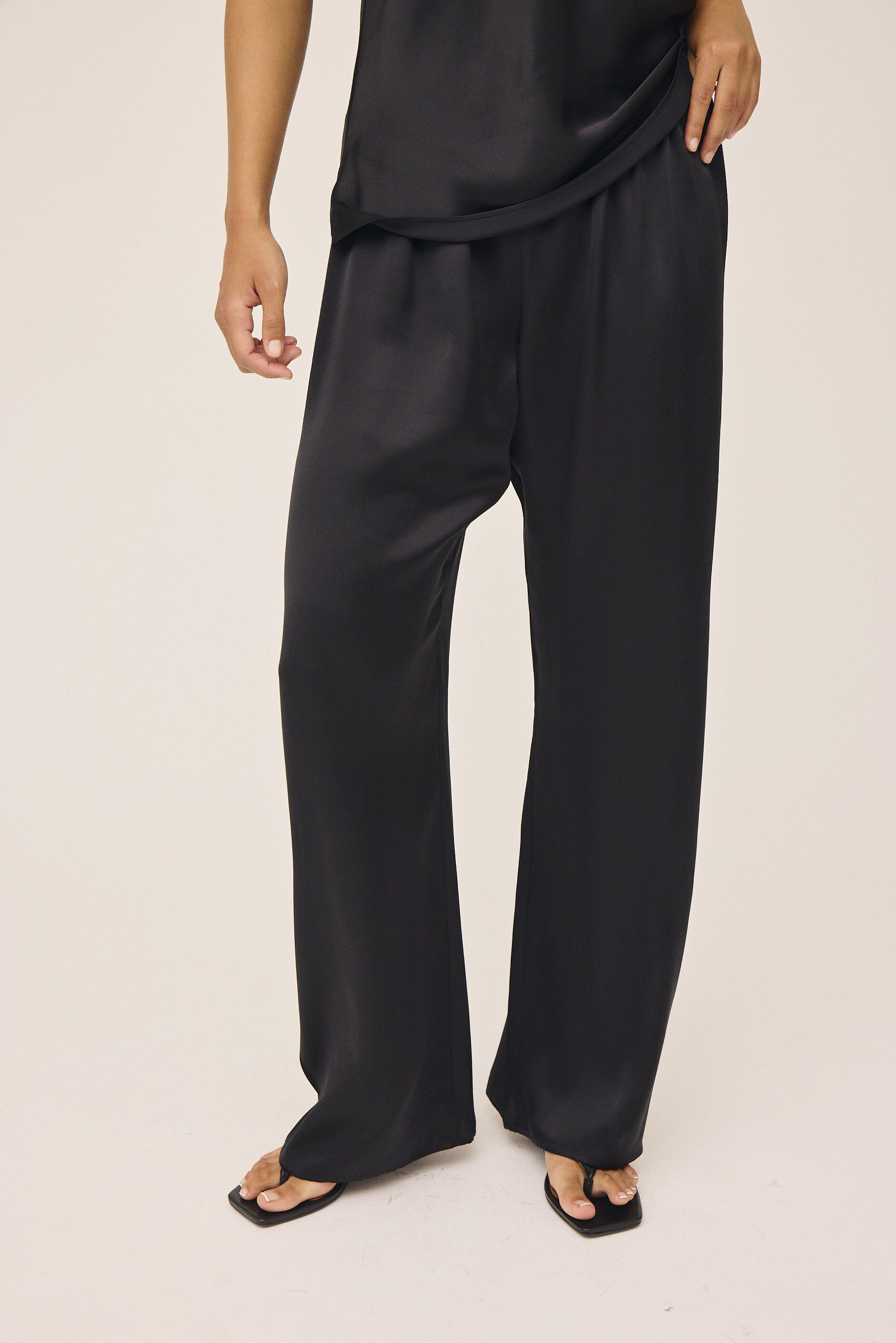 Moon 2 G - Regular Pyjamas Trousers, 100% Silk