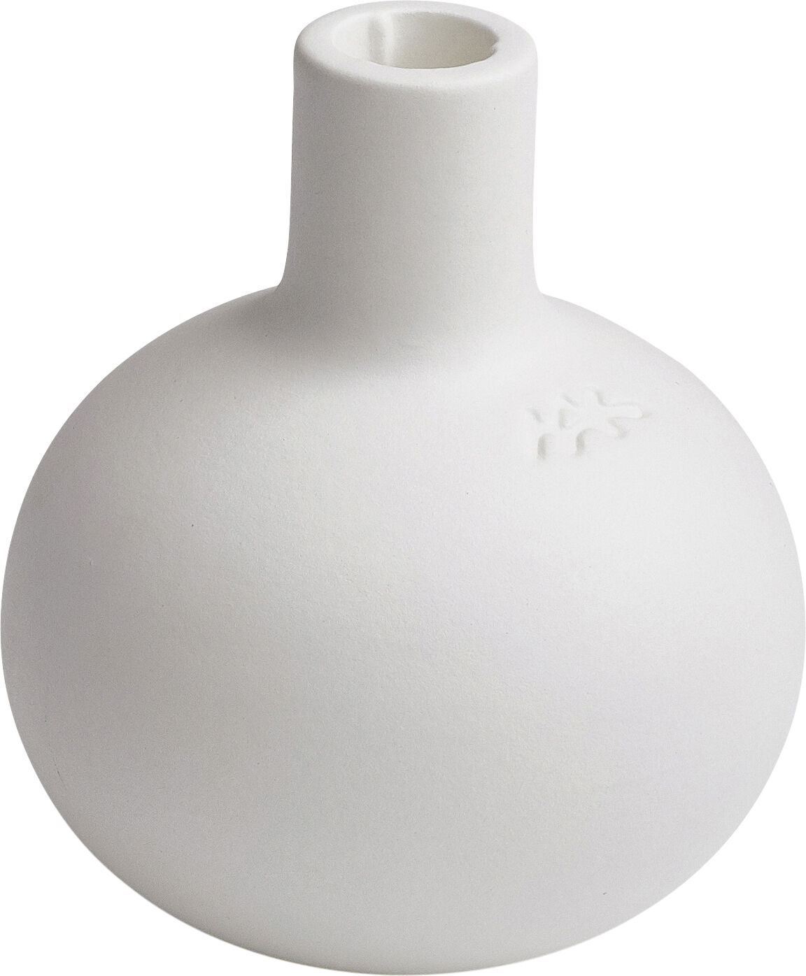 Globo lysestage 12cm Hvid