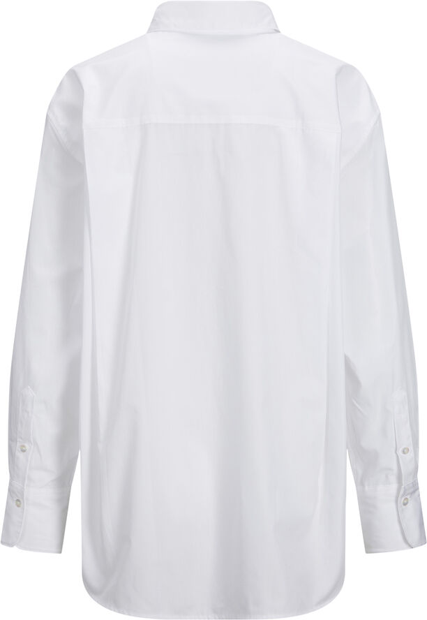 JXJAMIE LS RELAXED POPLIN SHIRT NOO