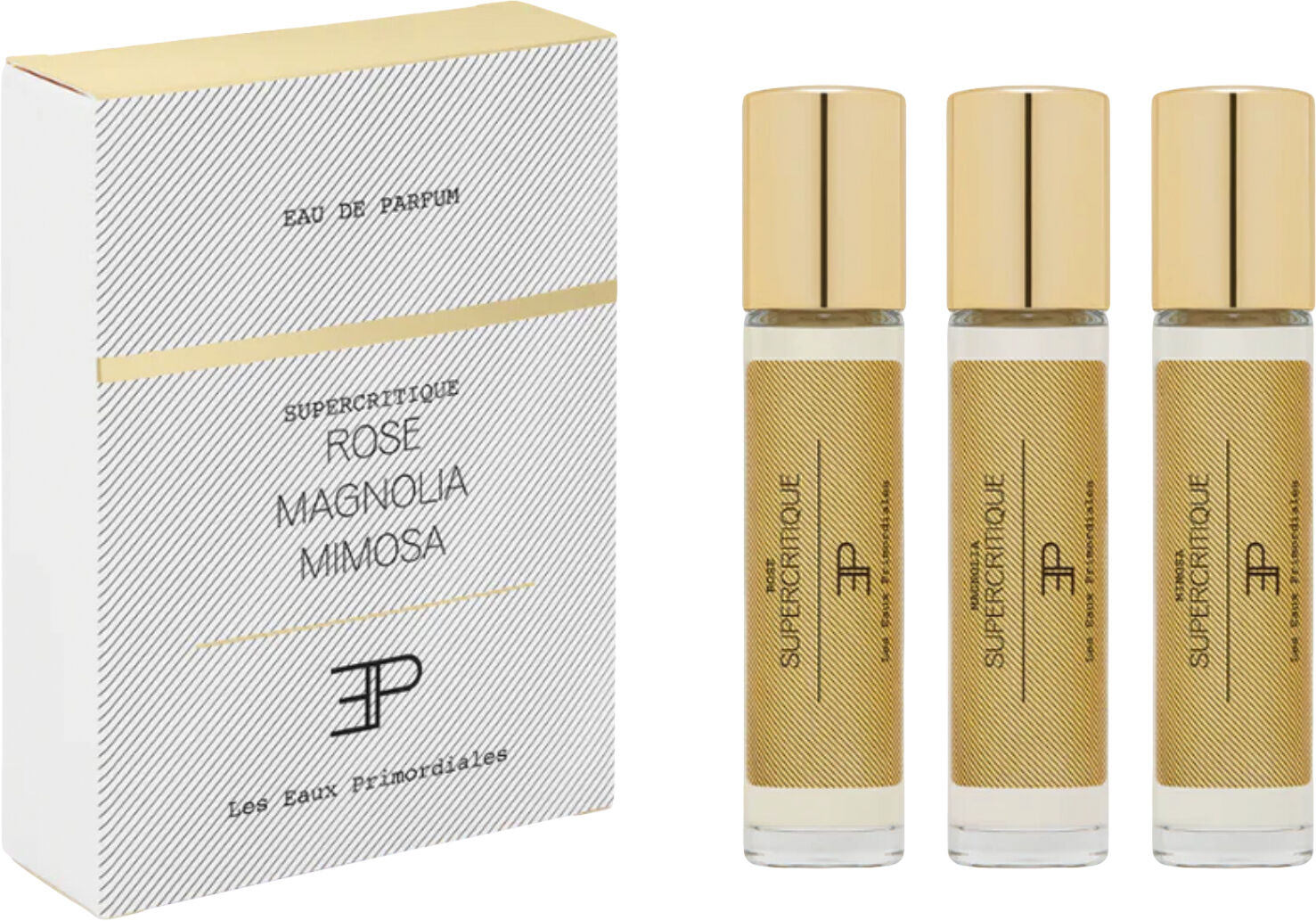 LES EAUX PRIMORDIALES Supercritique Mix Travel Sprays 3 x 11