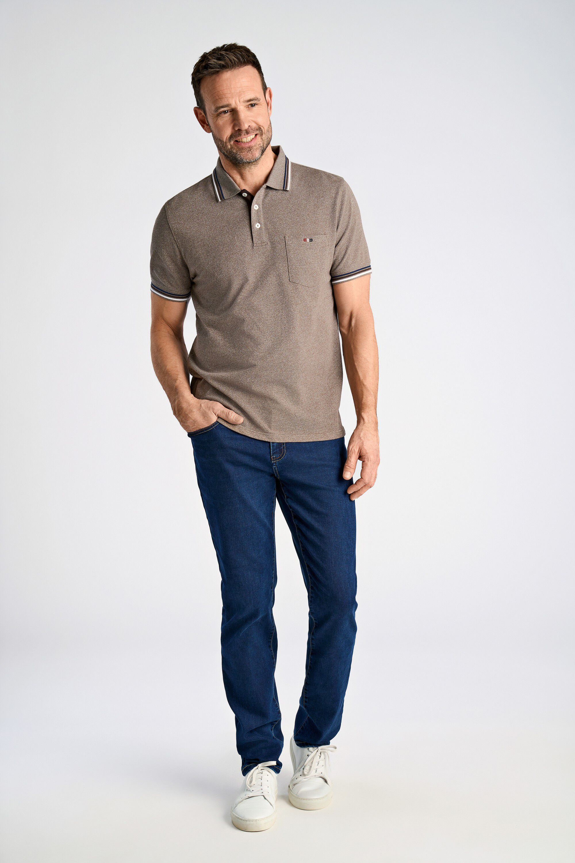 Signature polo piqu&eacute; S/S