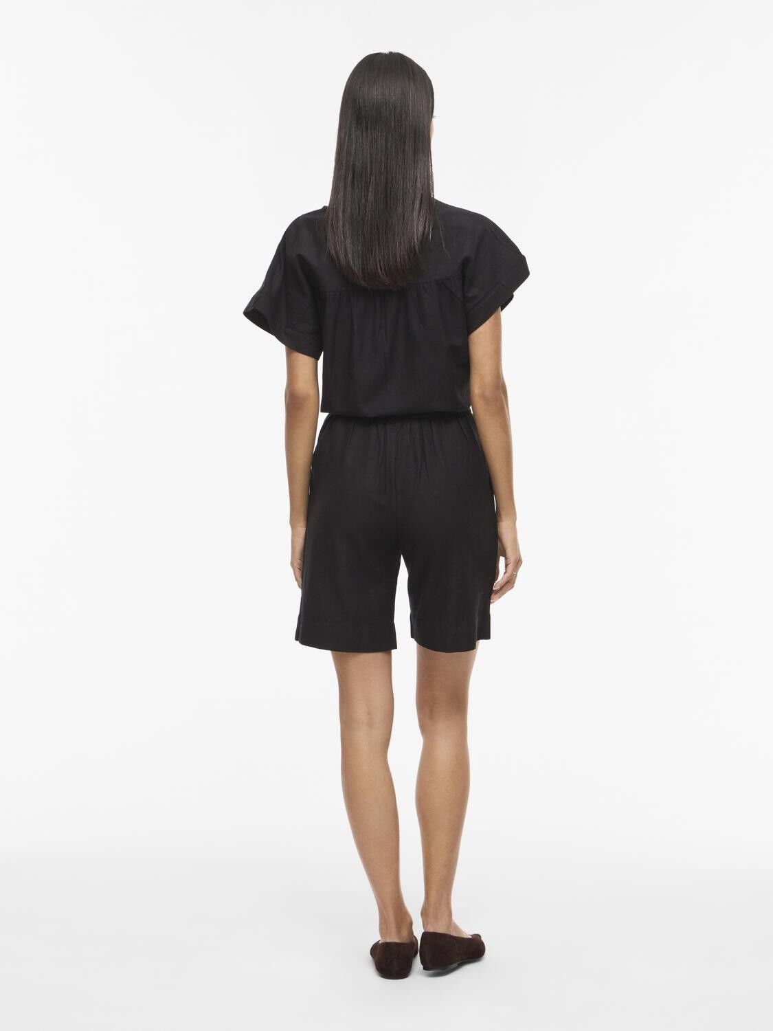Viprisilla Hw Bermuda Shorts/Vol - Noos