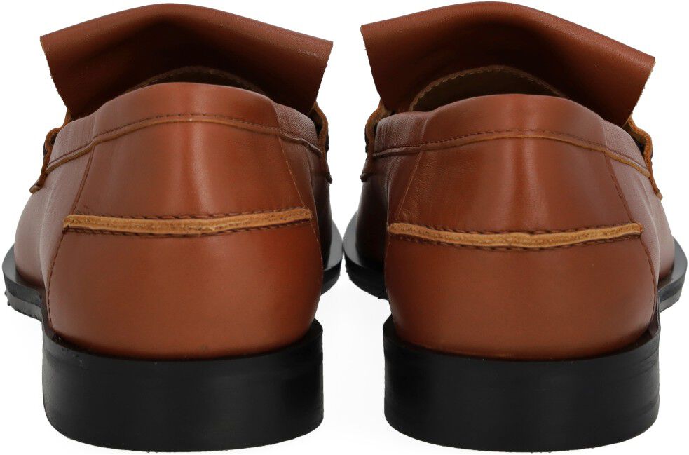 Loafer med flet detalje