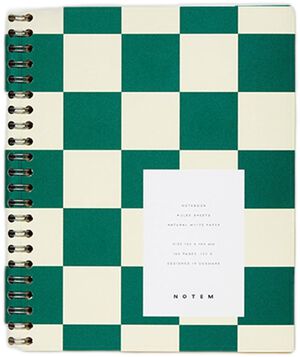 NELA notebook with wirebound