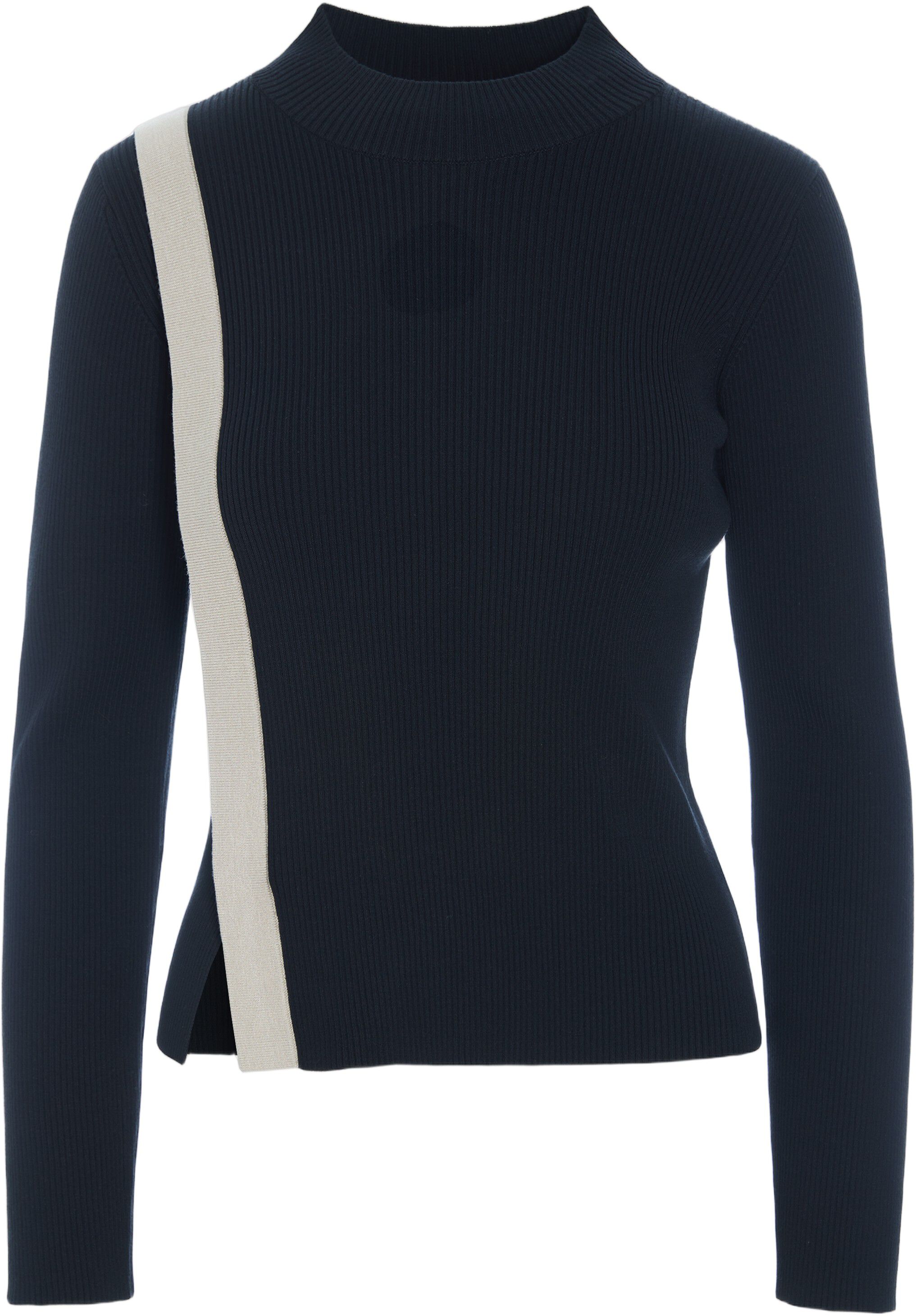 Saku bluse med slids