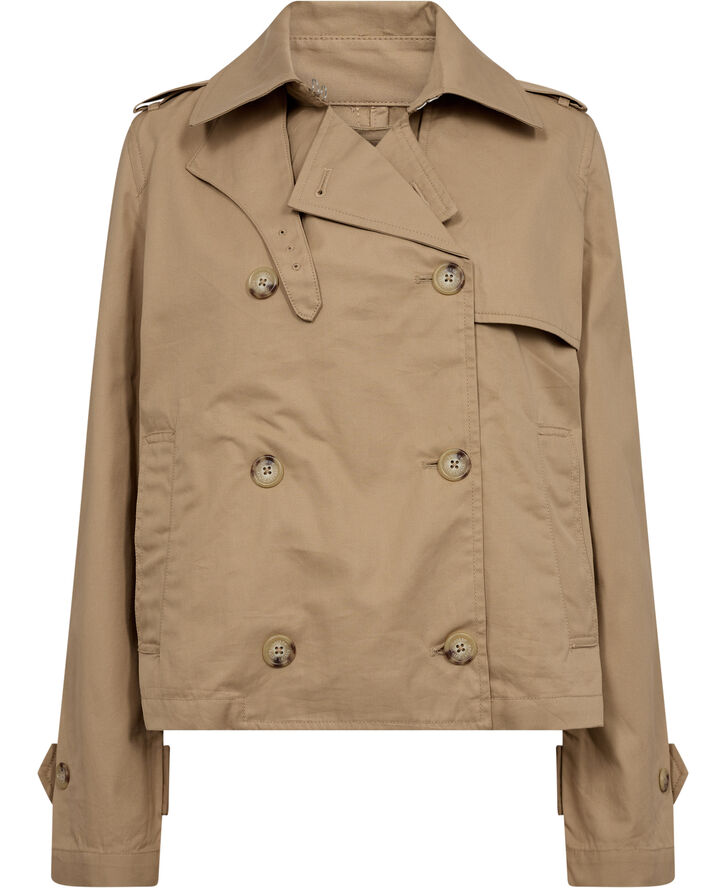 COTTON OUTERWEAR-TRENCH
