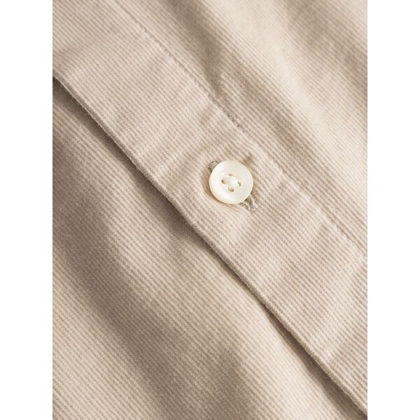 Regular fit corduroy shirt - GOTS/Vegan