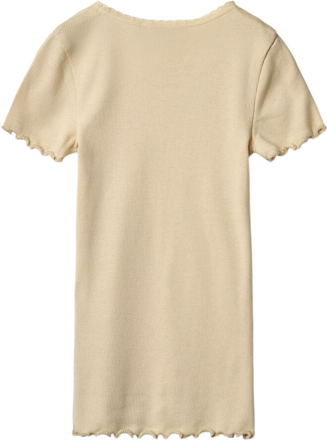 Kortærmet Rib T-shirt Katie