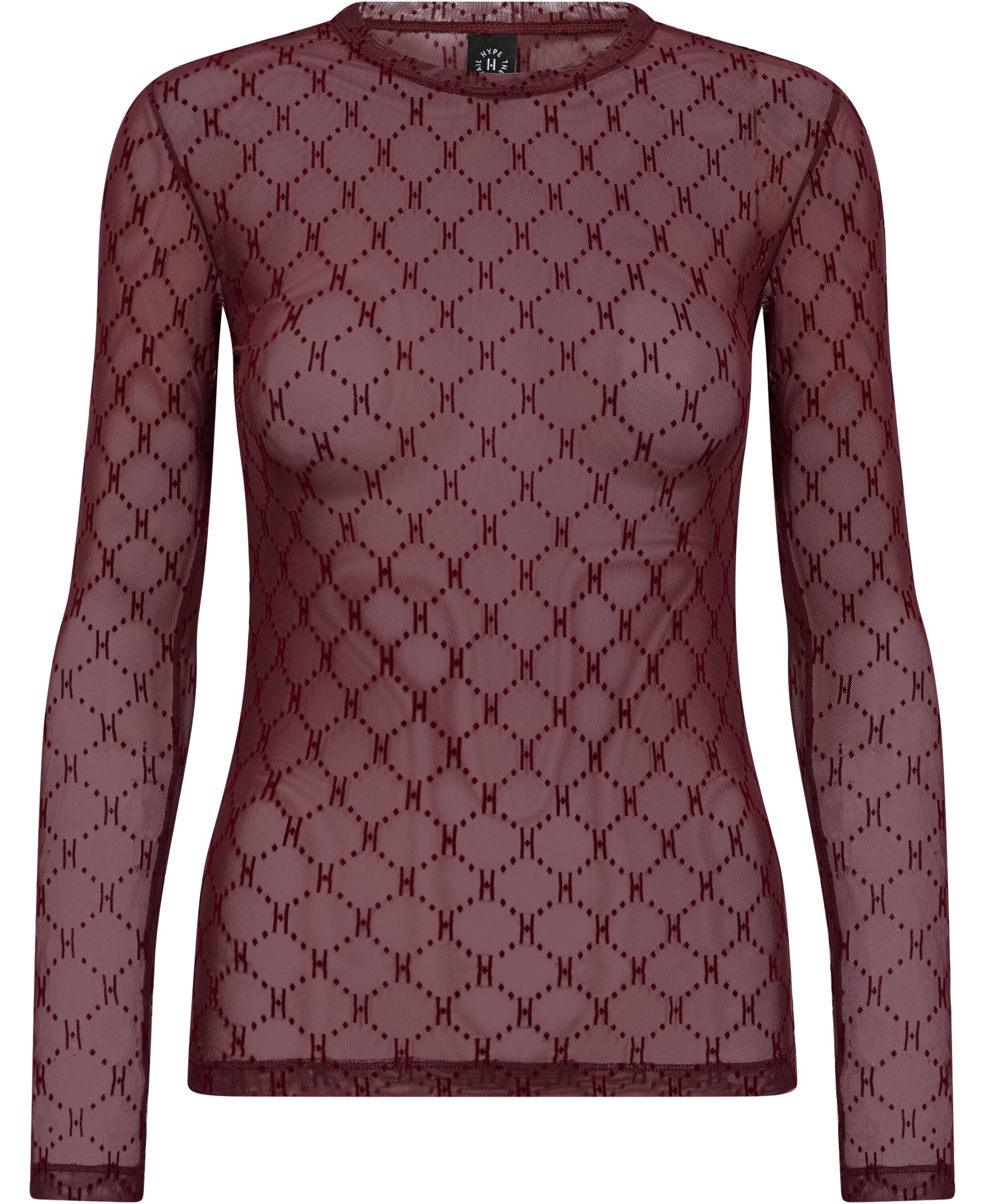 HYPETHEDETAiL mesh blouse