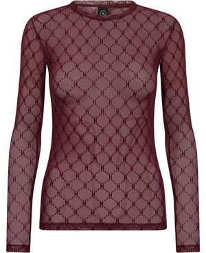 HYPETHEDETAiL mesh blouse