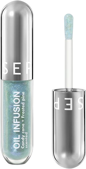 Candy Cane + Frosted Pine Lip Oil - L&auml;ppolja