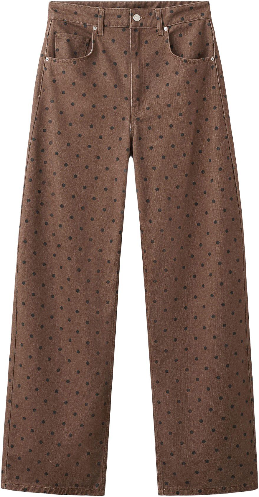 Polka dot balloon jeans