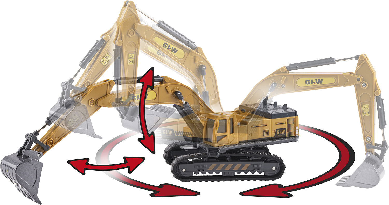 SPEED GRAVKO-KRAN 1:55 - assorteret