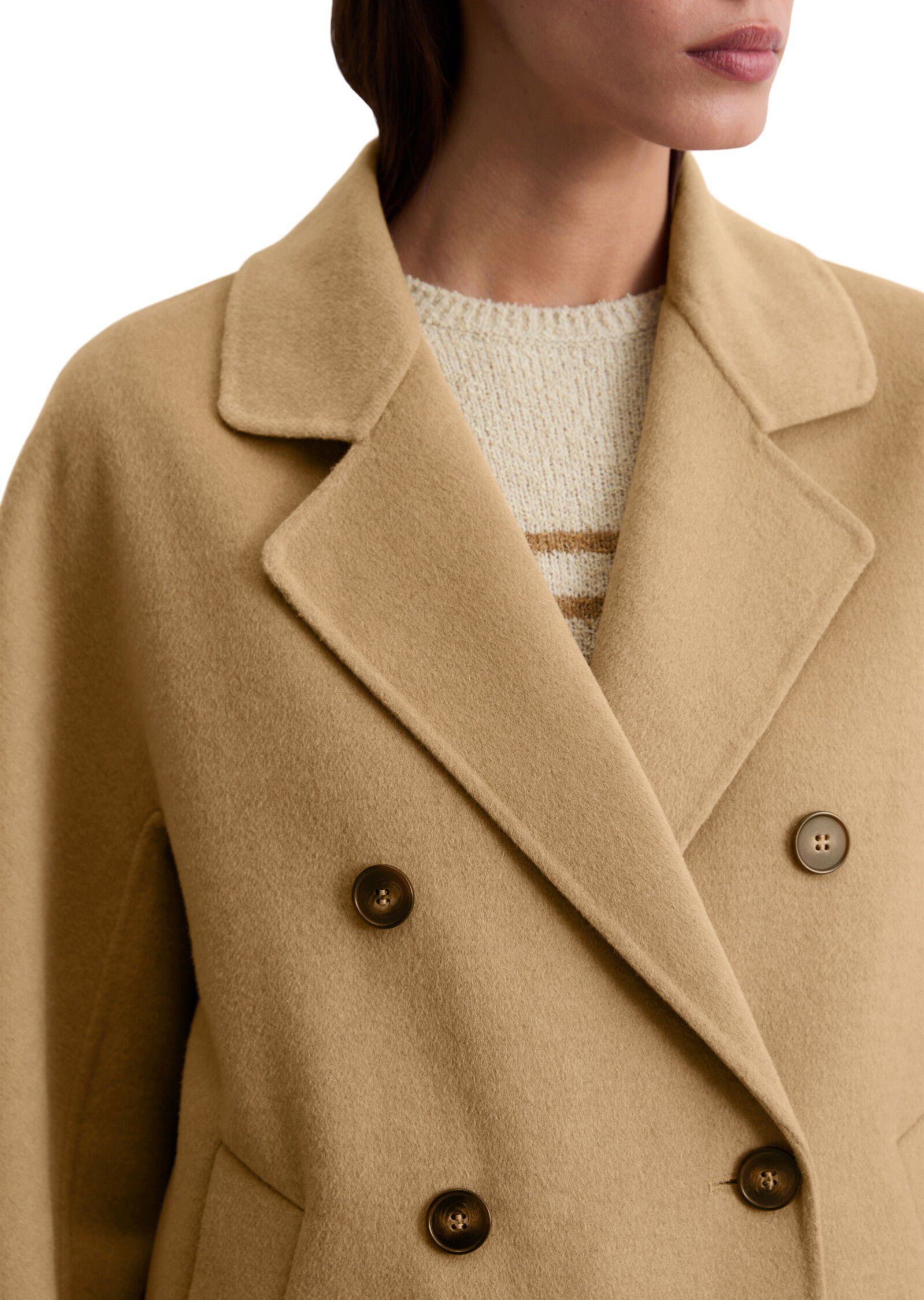 Caban jacket, double face workmansh