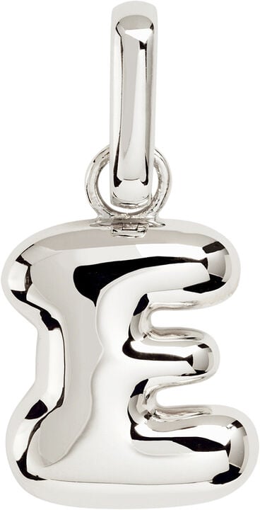 Puffer Letter Charm - E