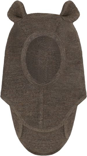Balaclava Ears Wool Rib