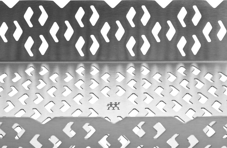 BBQ+ Grillkorg M Silver Rektangulär