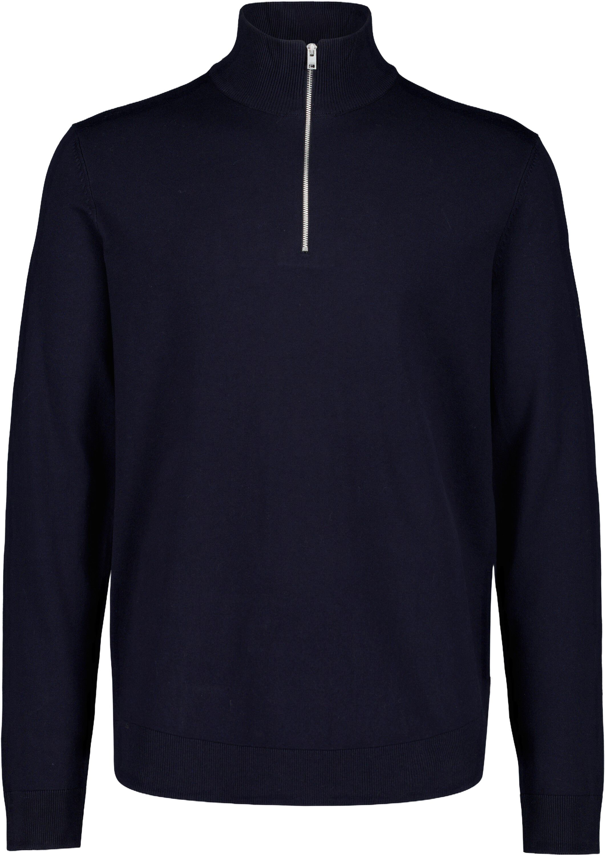Soft viscose blend half zip