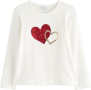 top heart sequins