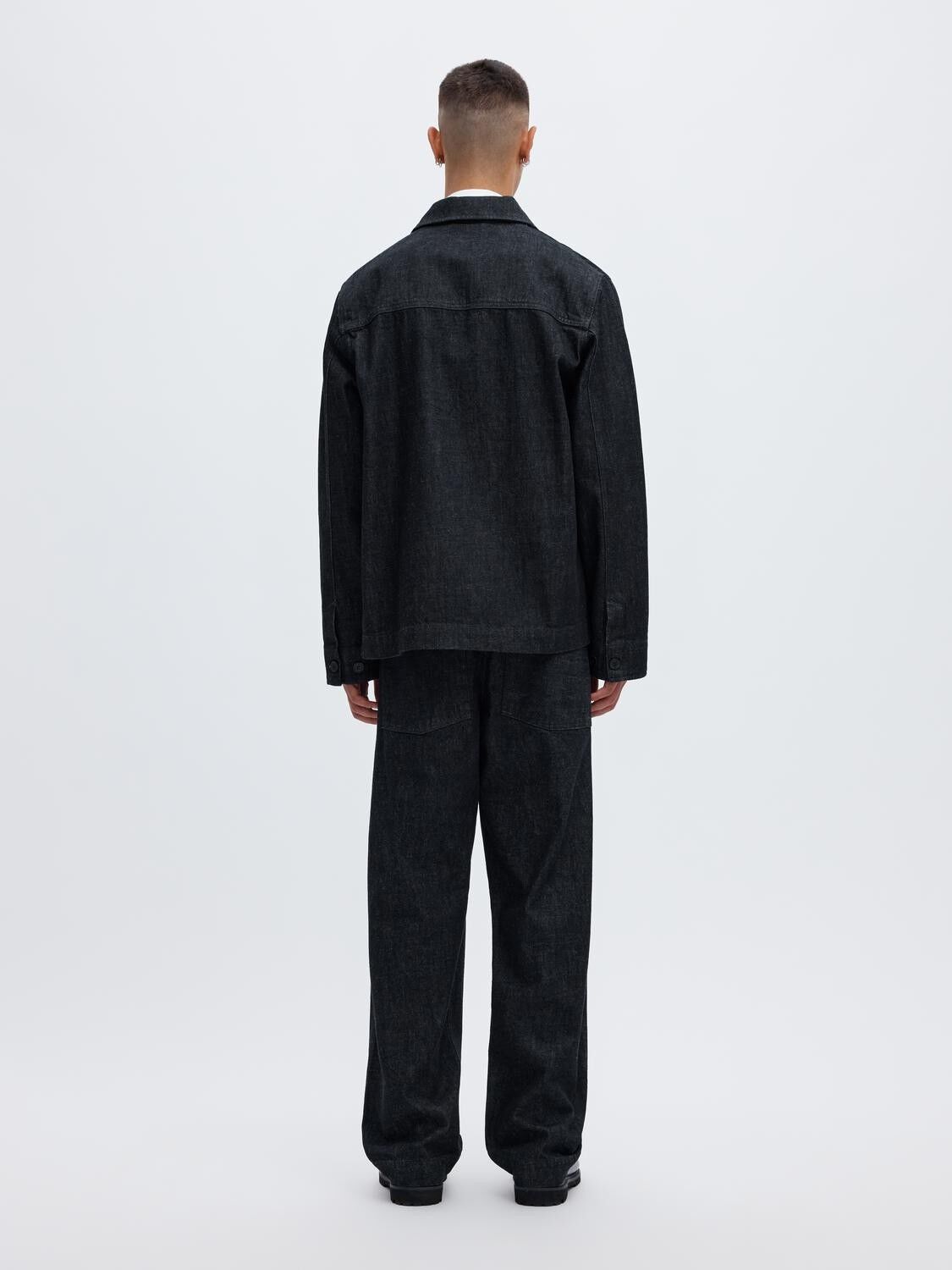 ANRFLOKI SELVEDGE DENIM RINSE OVERS