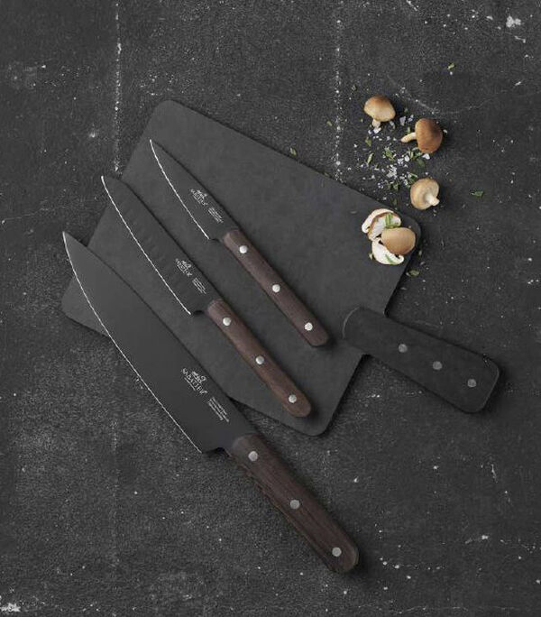 Knivset Phenix 3 delar Svart/Trä