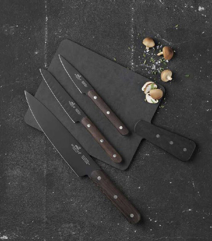 Knivset Phenix 3 delar Svart/Trä