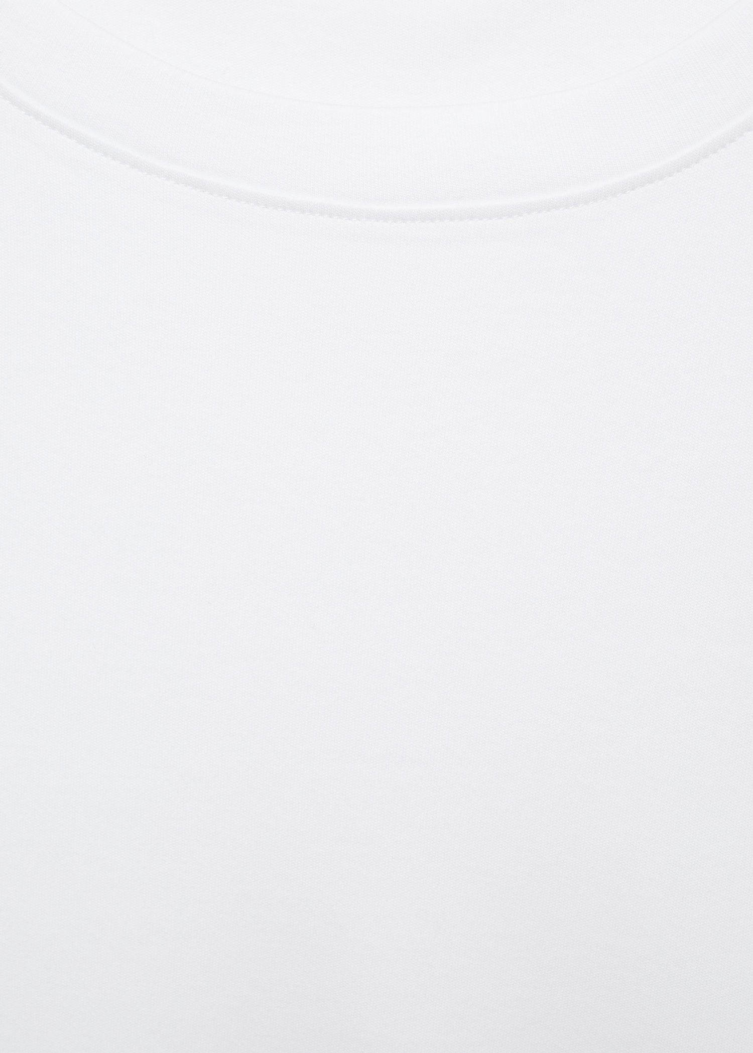 Short-sleeved cotton t-shirt