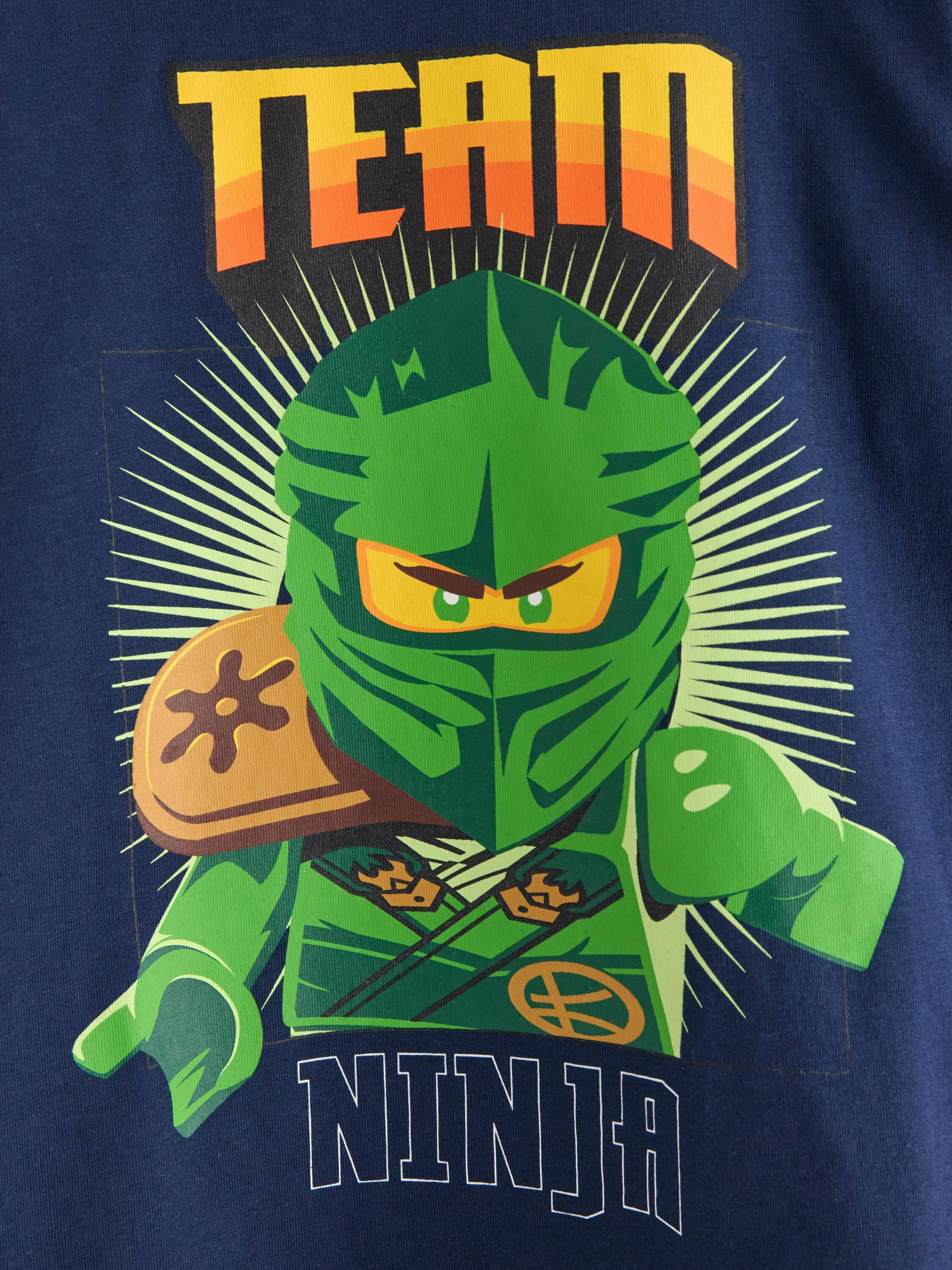 Long-sleeved top in soft cotton jer