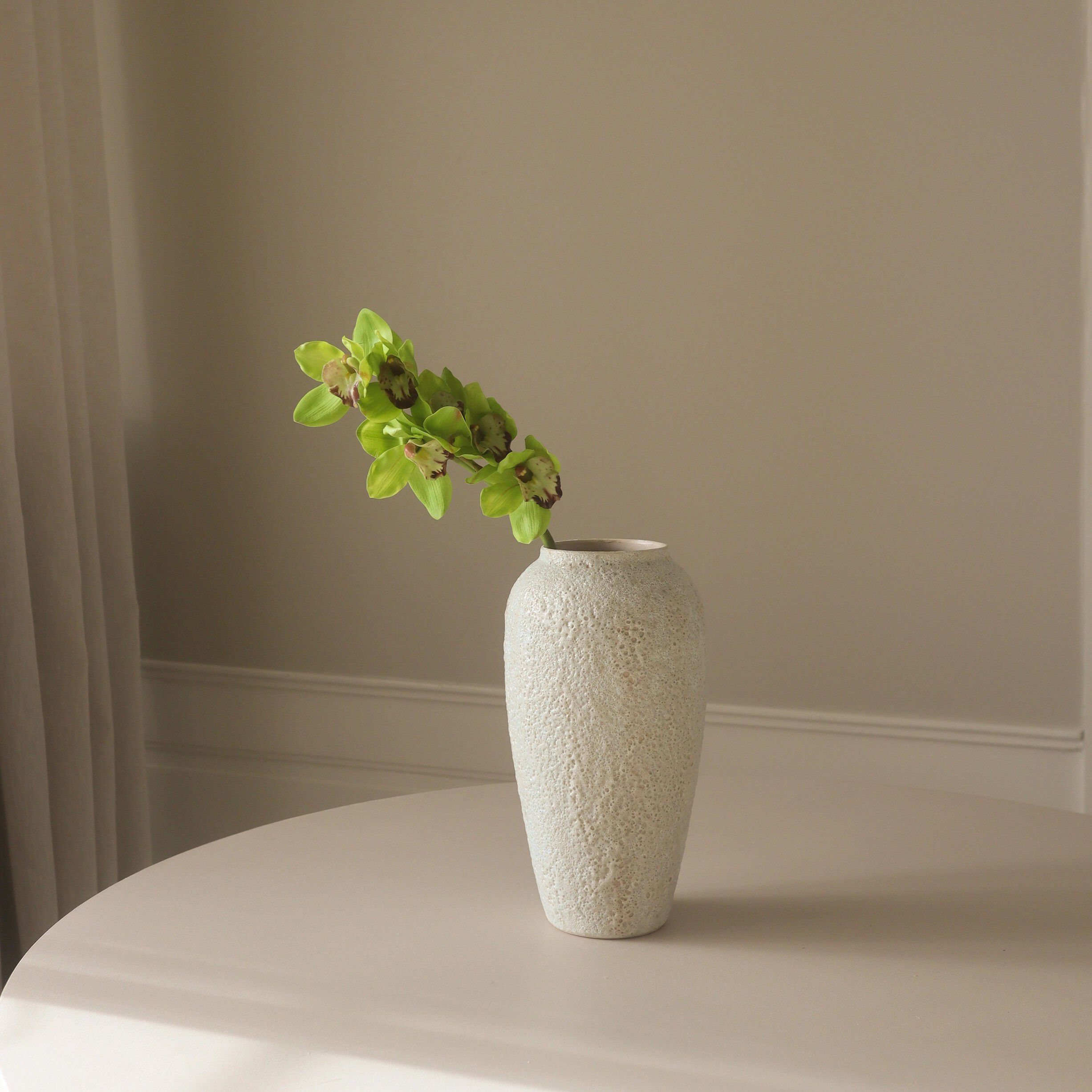 Green Cymbidium Orchid Flower