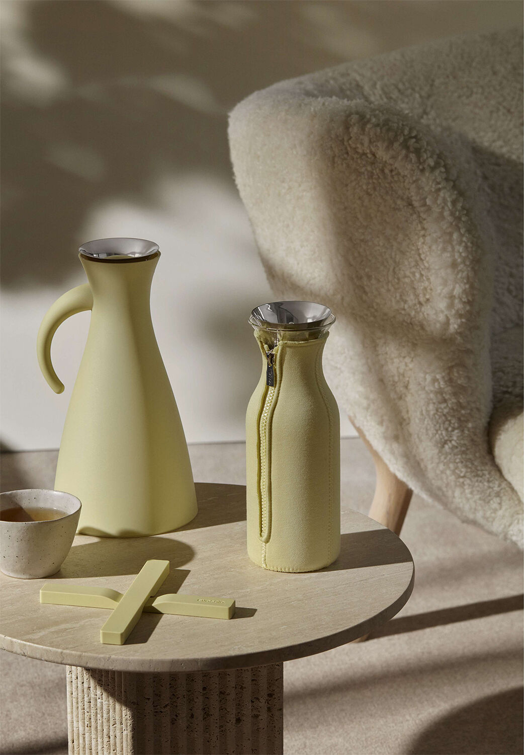 K&oslash;leskabs karaffel 1,0 l Champagne