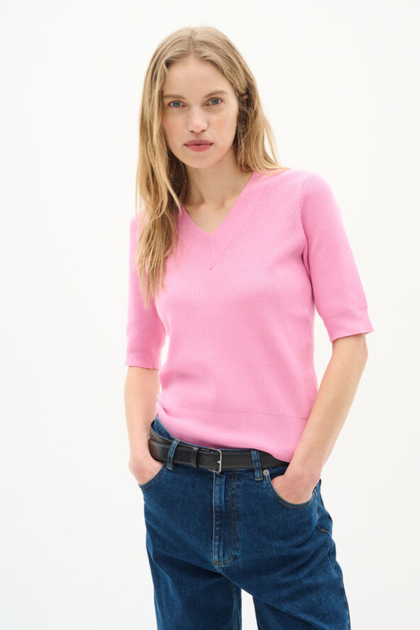 LeenahIW V-Neck Blouse