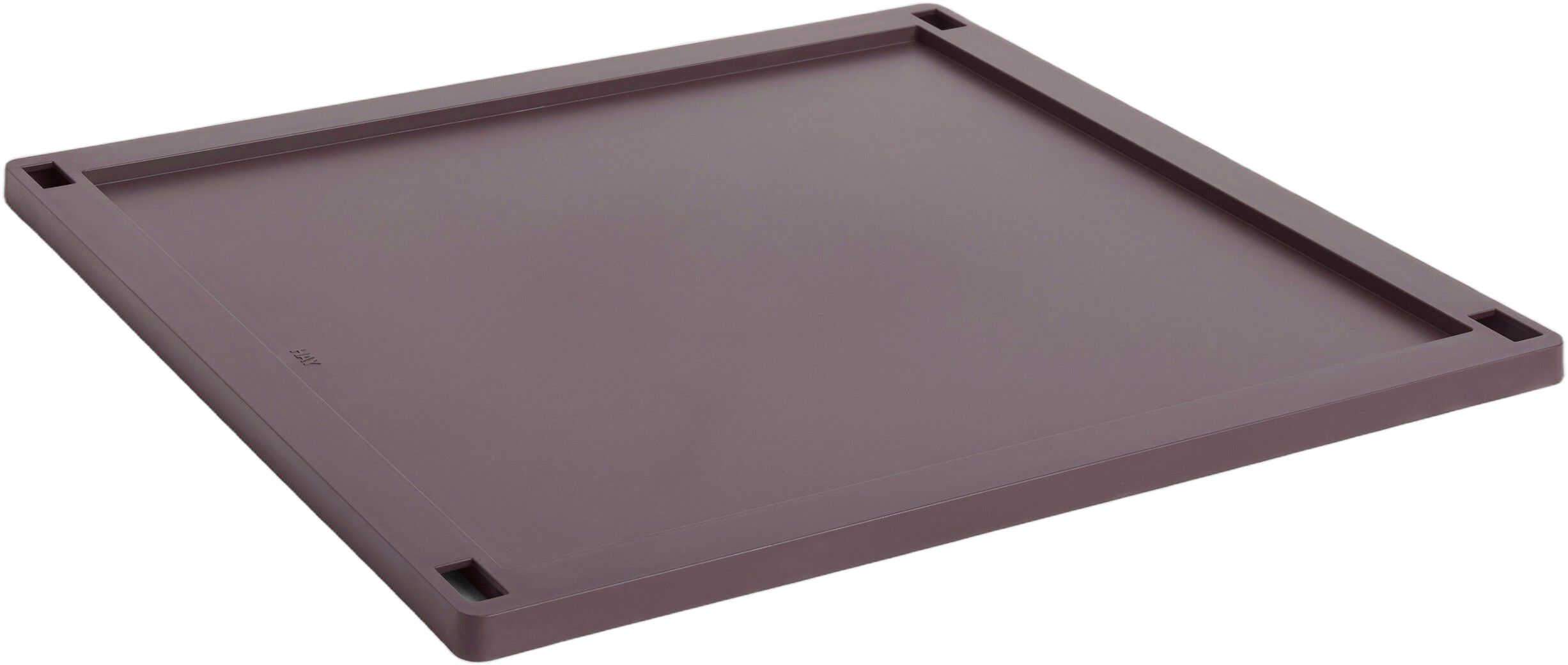 HAY Colour Crate Lid Plastic-Large Square-Sage green