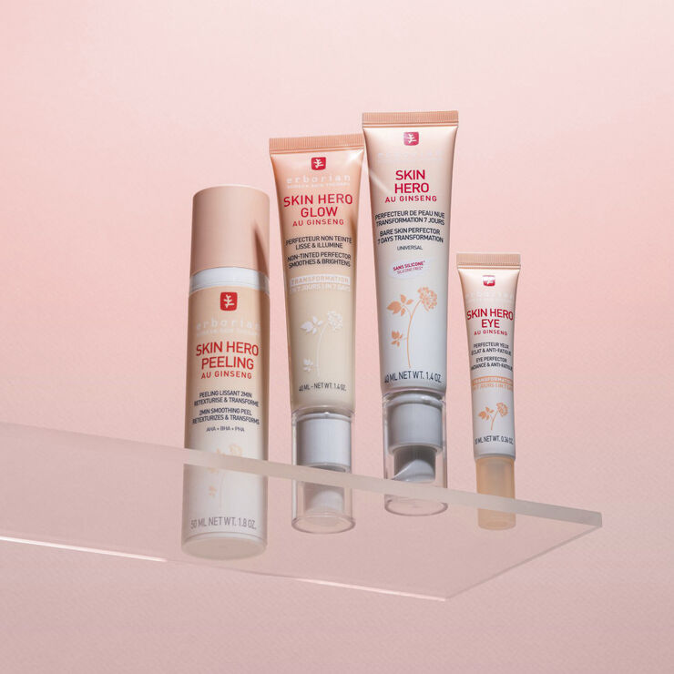 Skin Hero Glow - Ofärgat skönhetsmedel + Boostar hudens lyster på 7 da